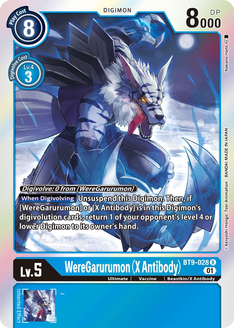 WereGarurumon [X Antibody Foil] #BT9-028