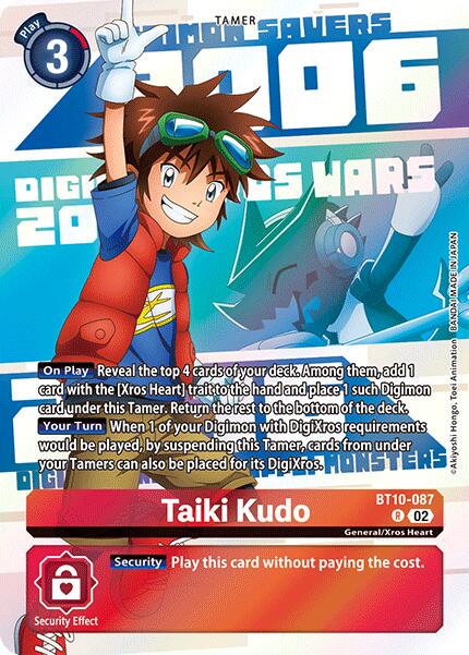 Taiki Kudo [Series 25th Anniversary Set Foil] #BT10-087