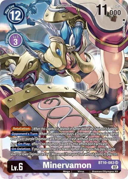 Minervamon [Alternate Art Foil] #BT10-083