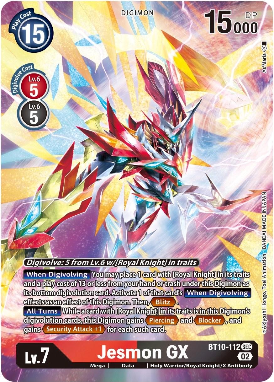 Jesmon GX [Alternate Art Foil] #BT10-112