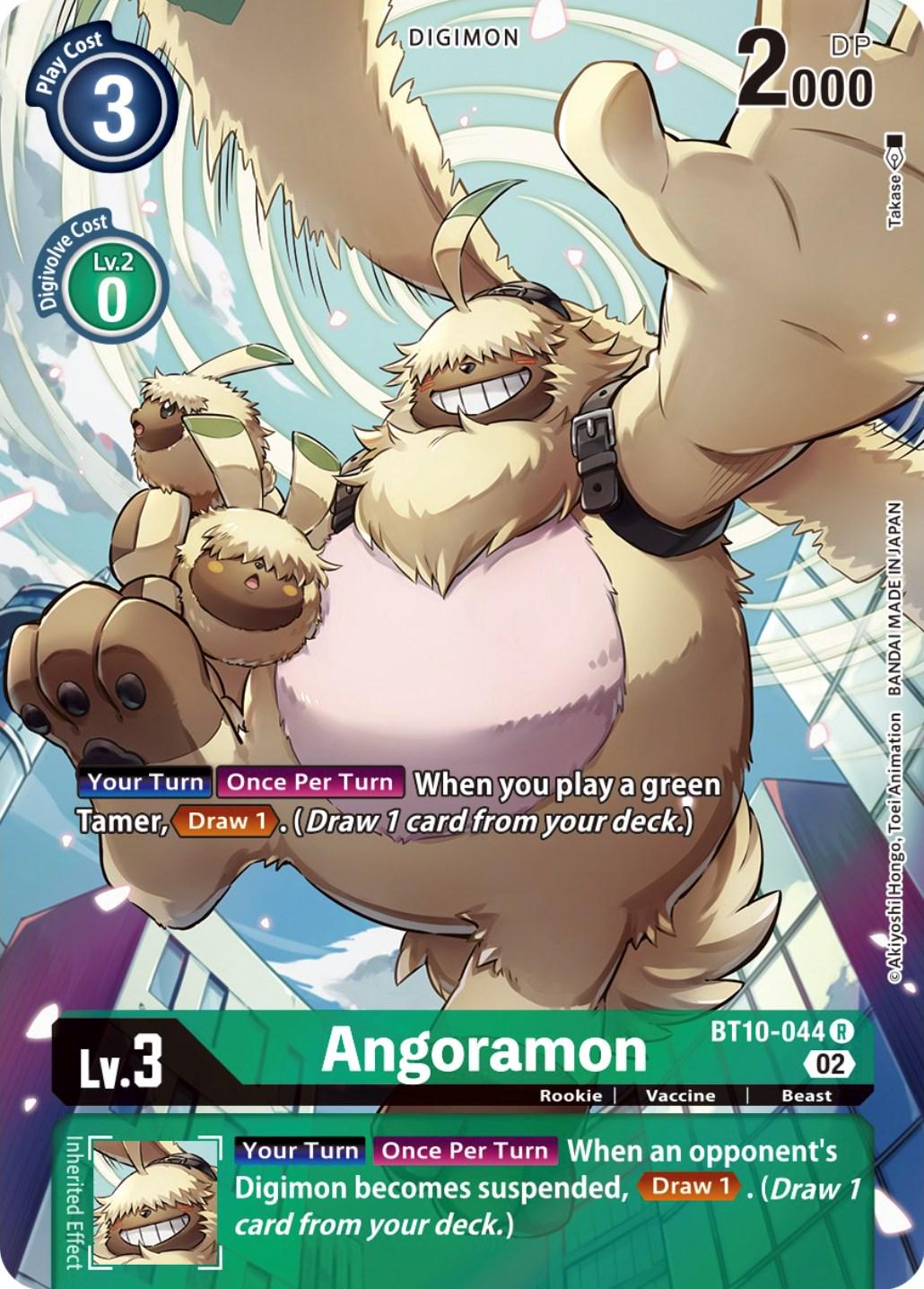Angoramon [Alternate Art Foil] #BT10-044
