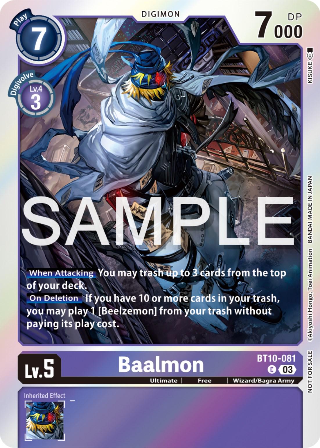 Baalmon [Winner Foil] #BT10-081
