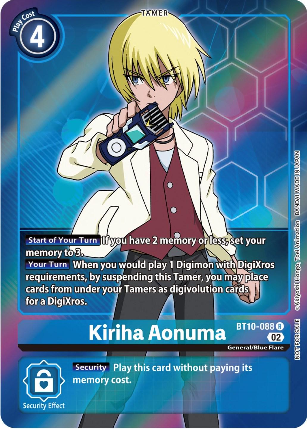 Kiriha Aonuma [Box Topper Foil] #BT10-088