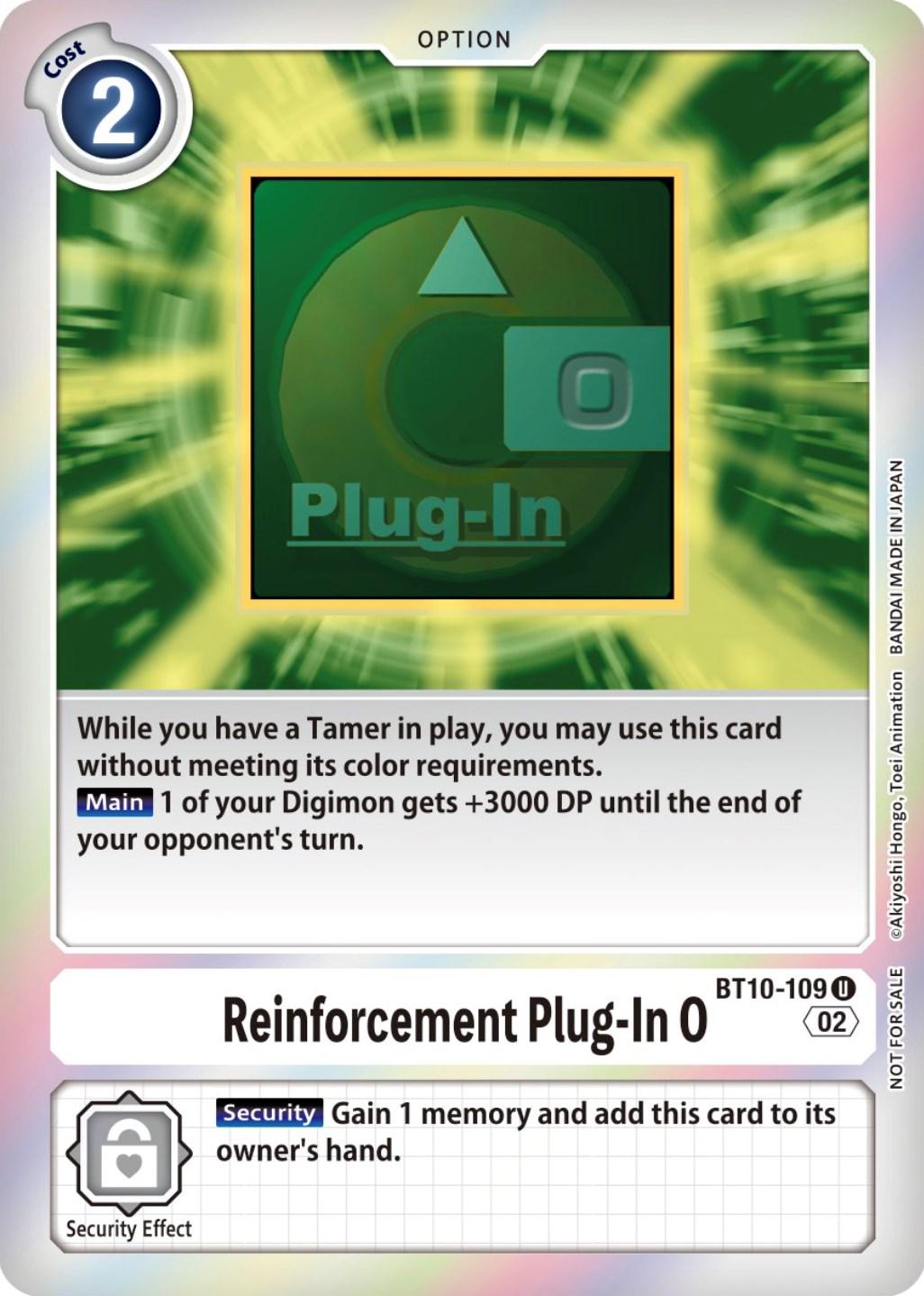 Reinforcement Plug-In 0 [Event Pack Foil] #BT10-109