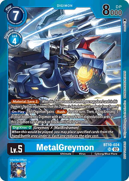 MetalGreymon [Special Event Pack Foil] #BT10-024