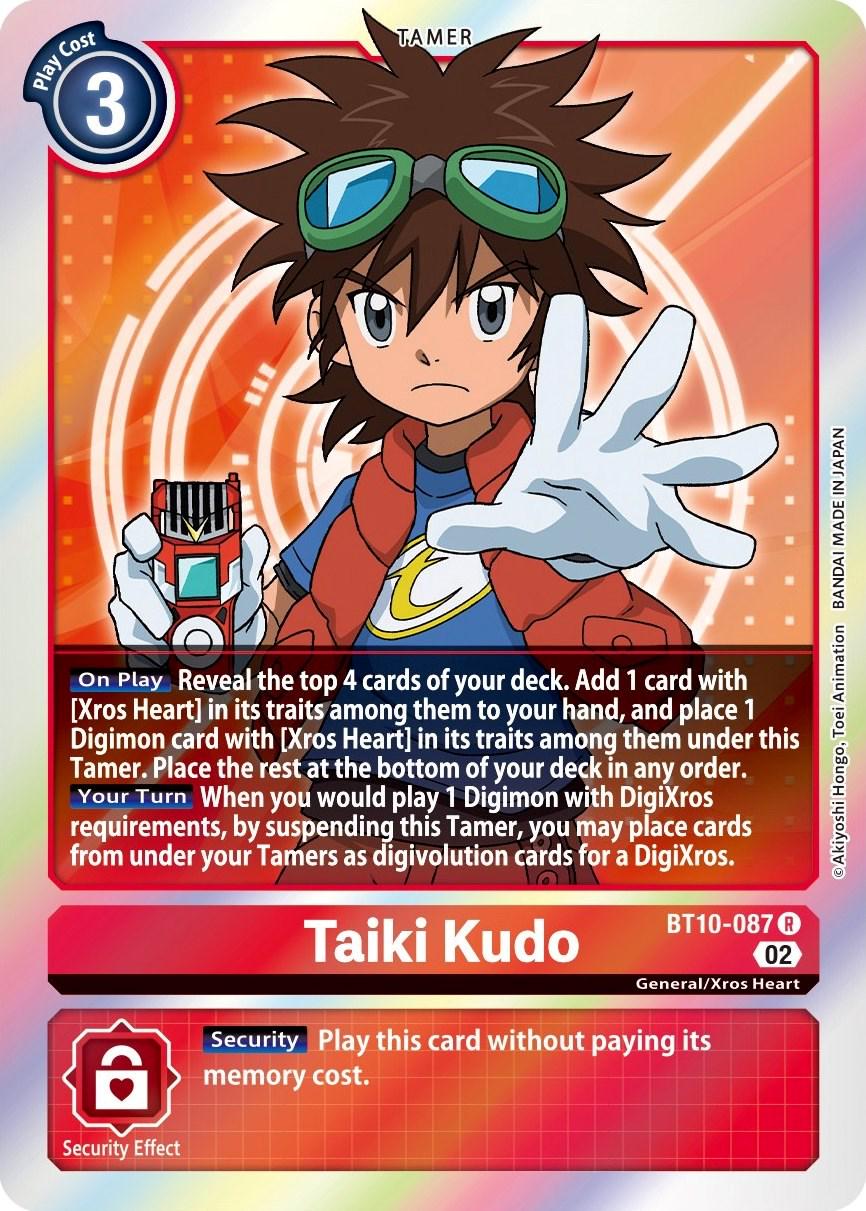 Taiki Kudo [Foil] #BT10-087