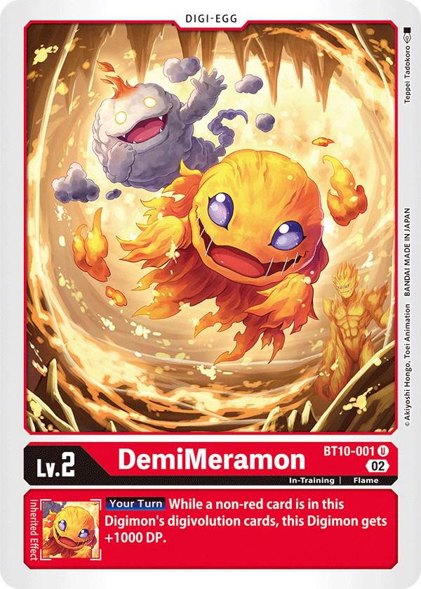 DemiMeramon #BT10-001