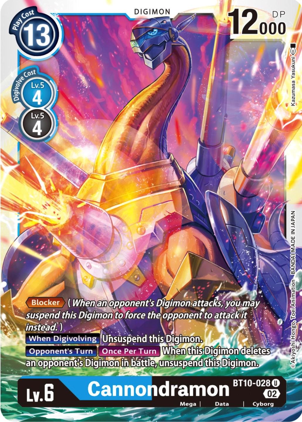 Cannondramon #BT10-028