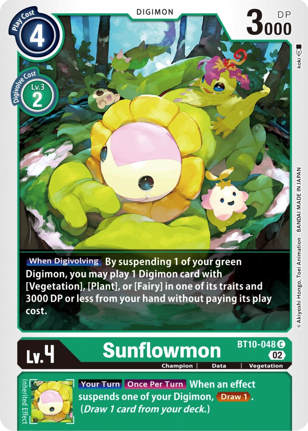 Sunflowmon #BT10-048