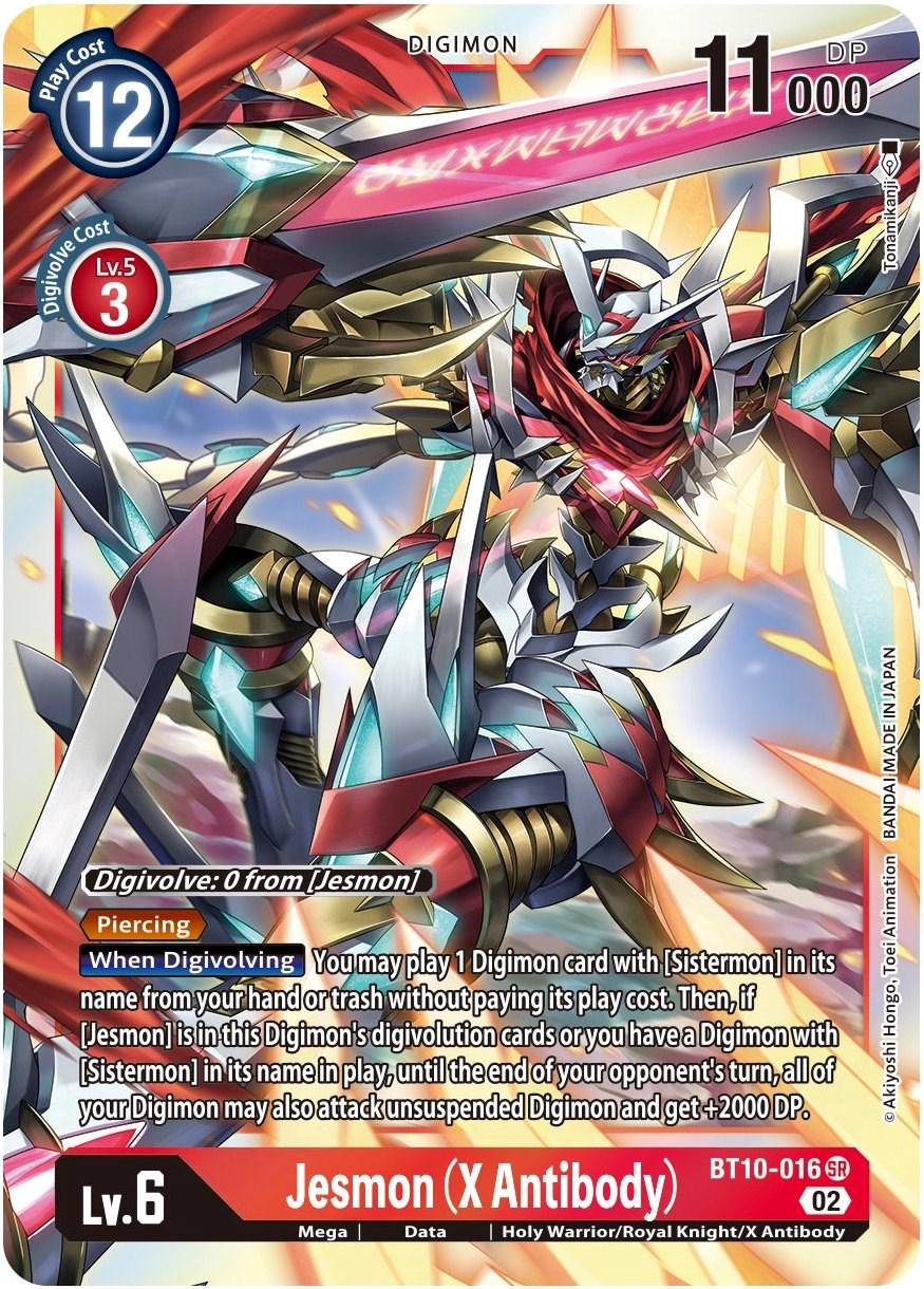 Jesmon [X Antibody Foil] #BT10-016