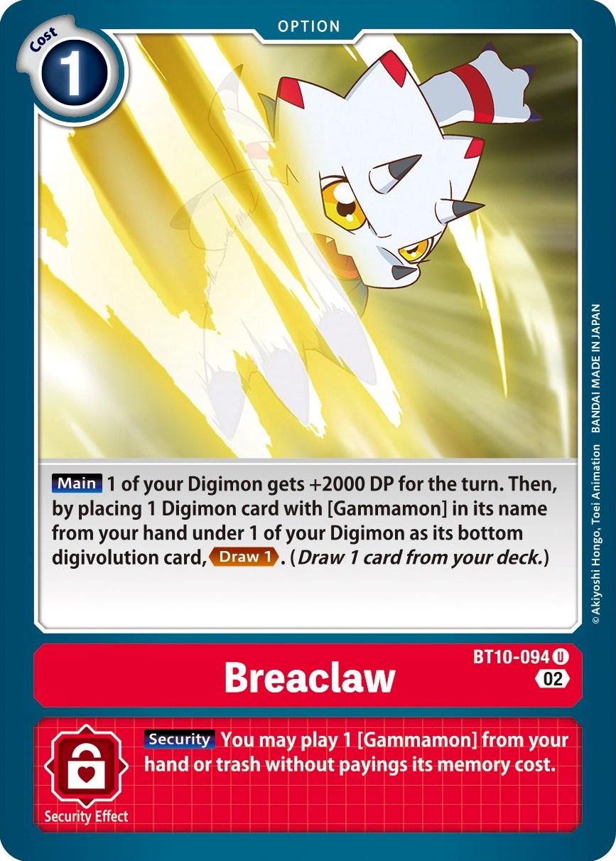 Breaclaw #BT10-094