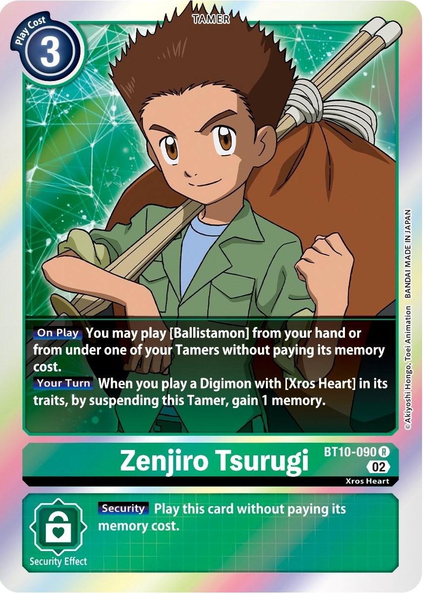 Zenjiro Tsurugi [Foil] #BT10-090