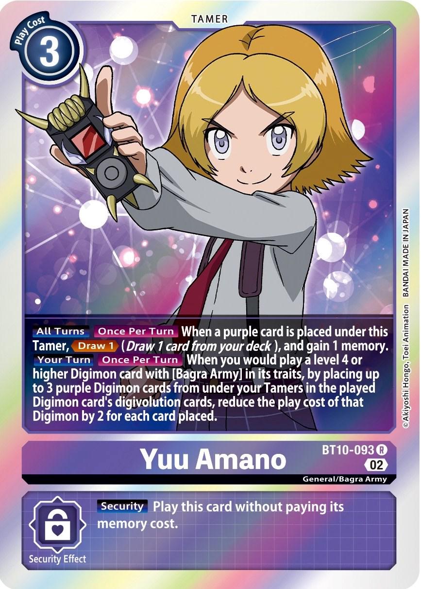 Yuu Amano [Foil] #BT10-093