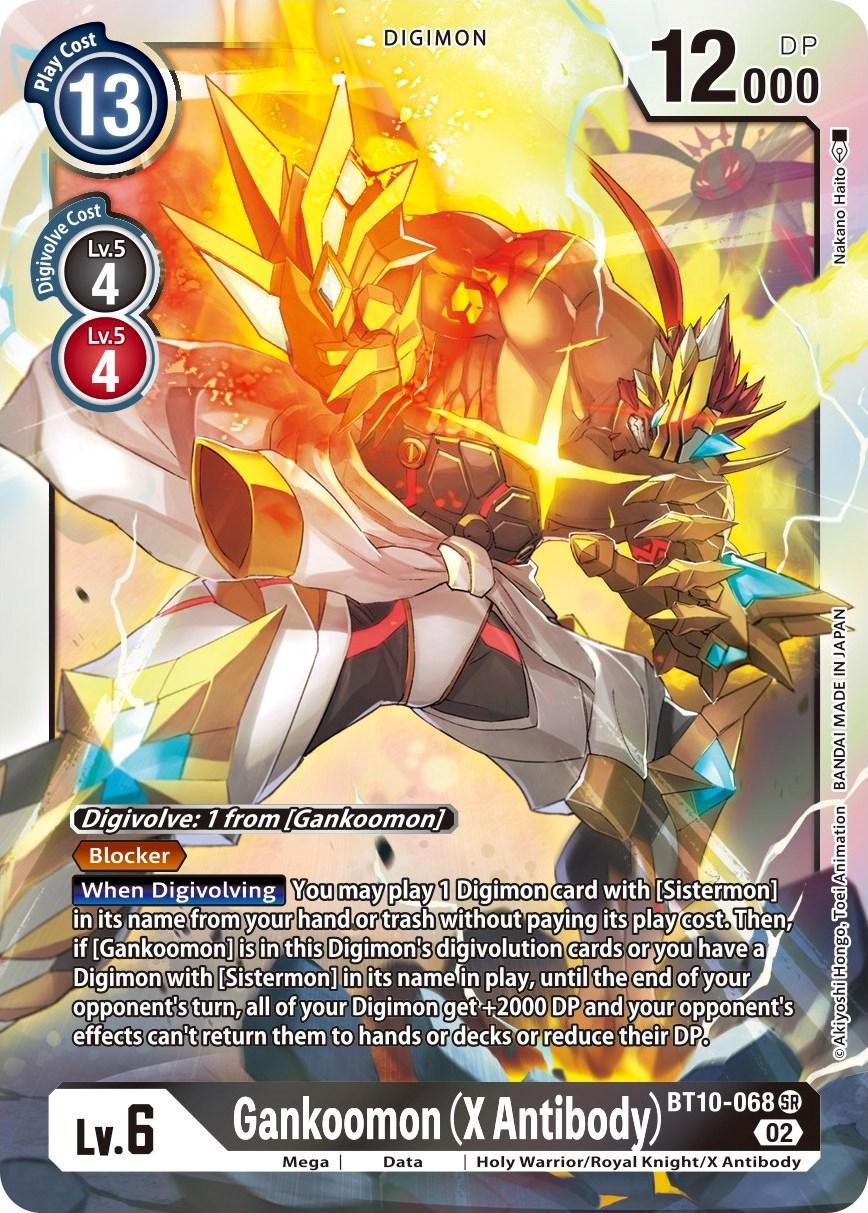 Gankoomon [X Antibody Foil] #BT10-068