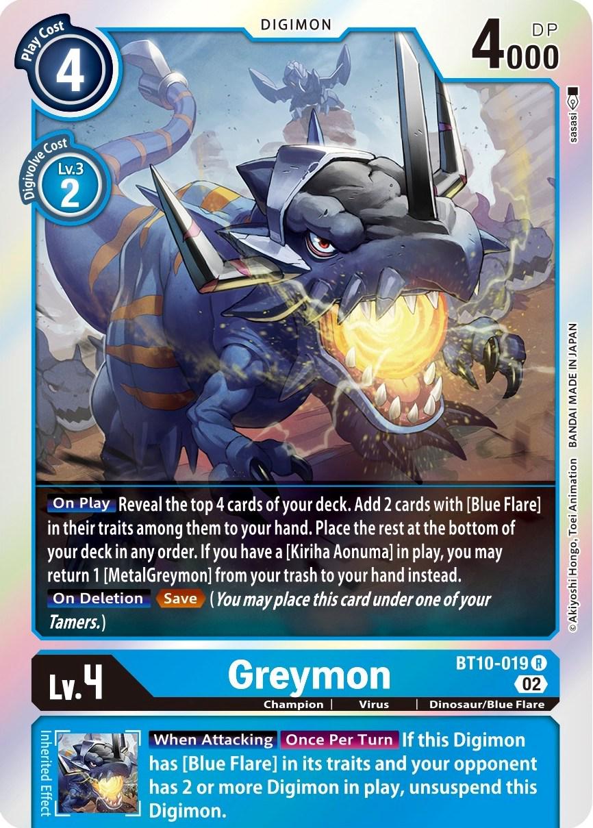 Greymon [Foil] #BT10-019