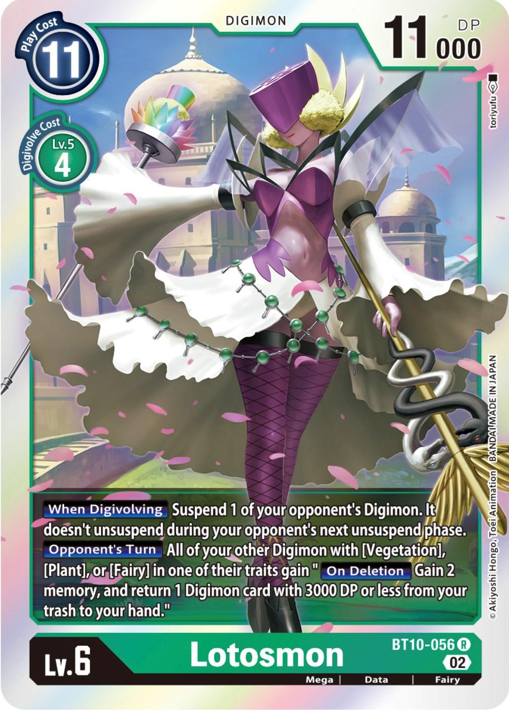 Lotosmon [Foil] #BT10-056