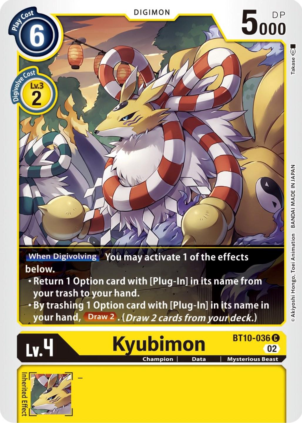Kyubimon #BT10-036