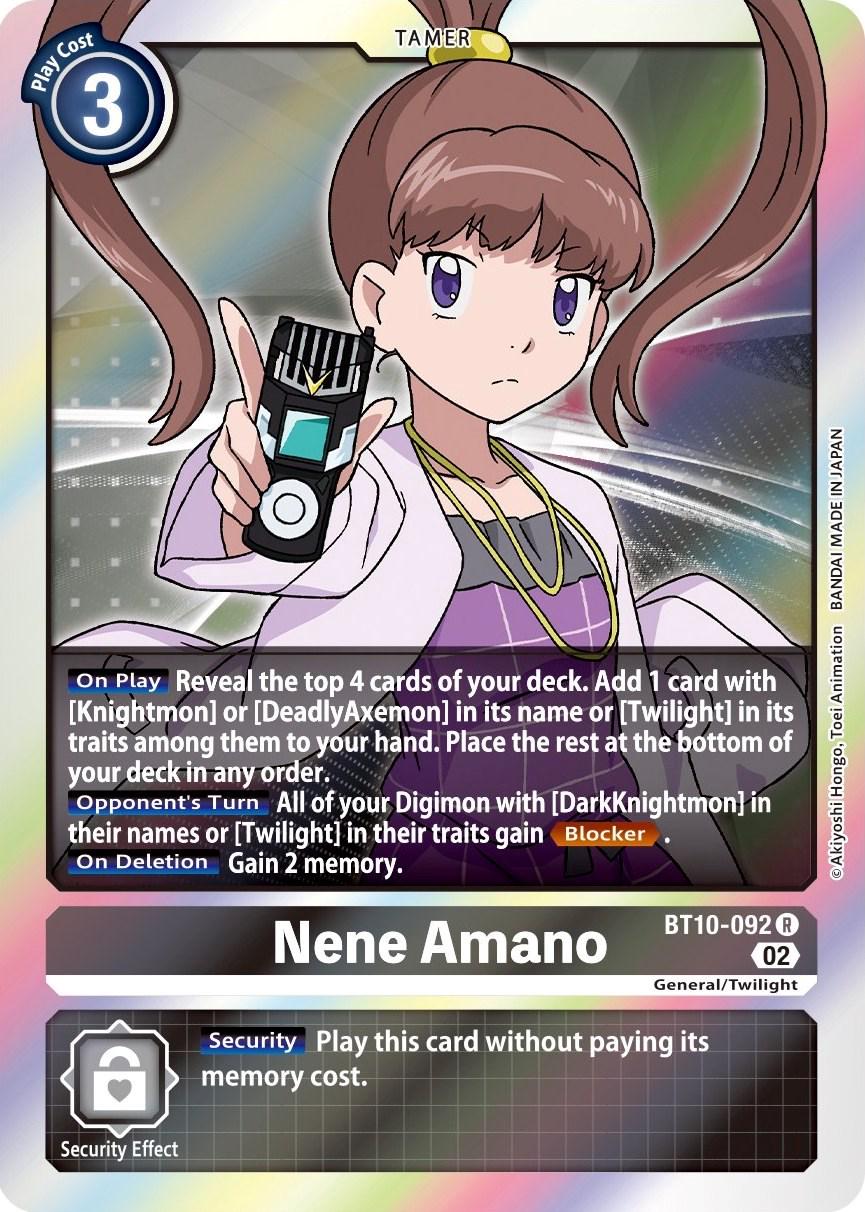 Nene Amano [Foil] #BT10-092