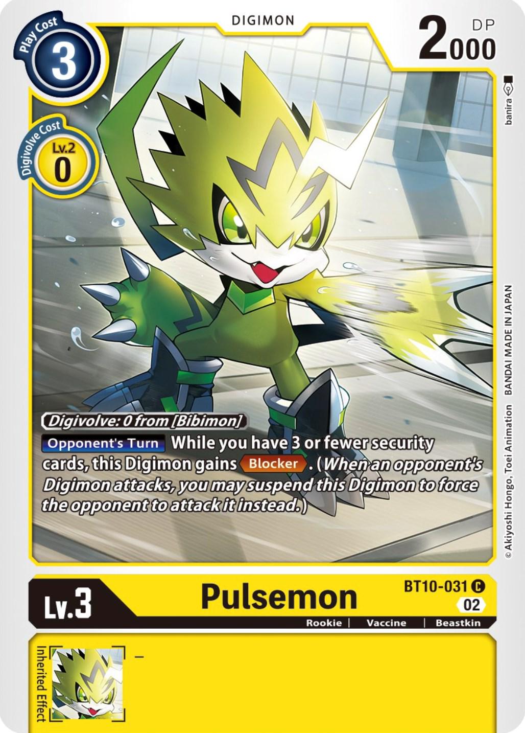 Pulsemon #BT10-031
