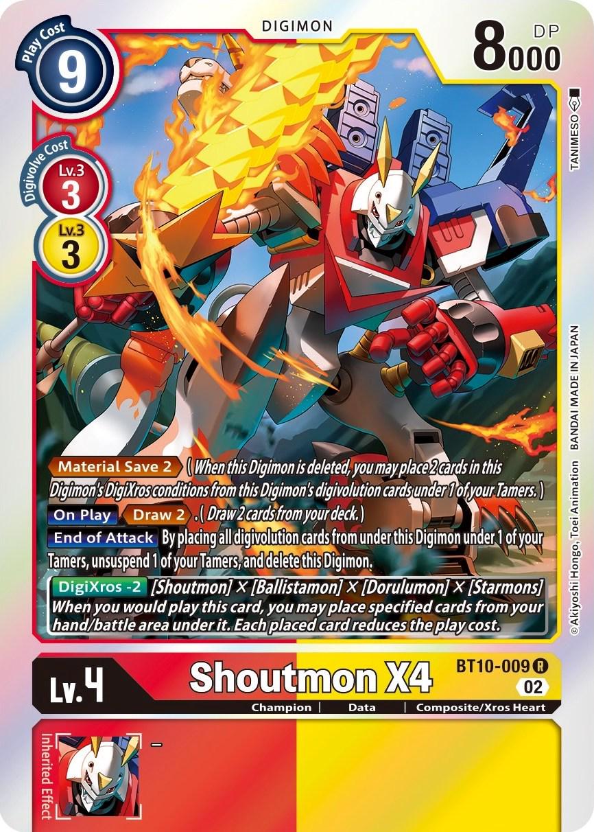 Shoutmon X4 [Foil] #BT10-009