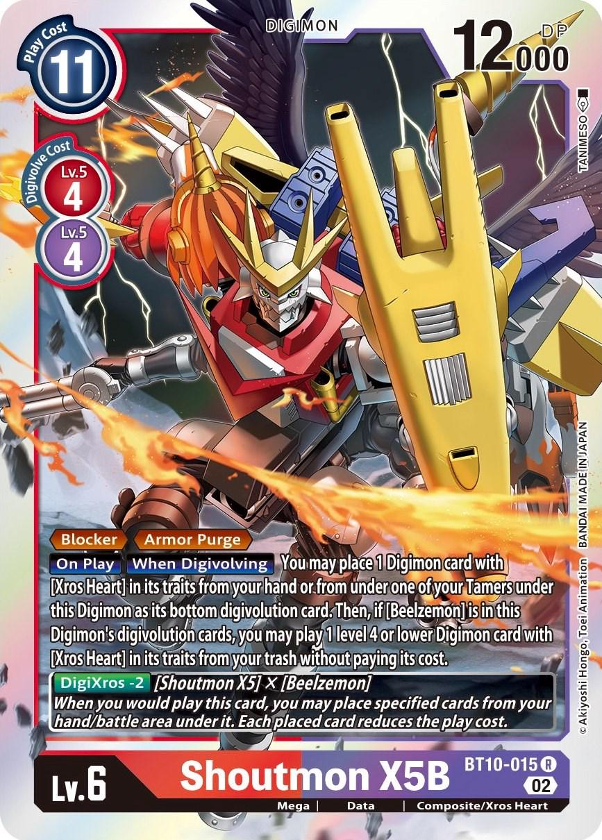 Shoutmon X5B [Foil] #BT10-015