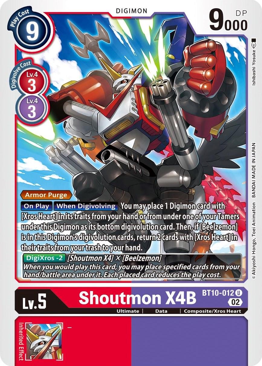 Shoutmon X4B #BT10-012