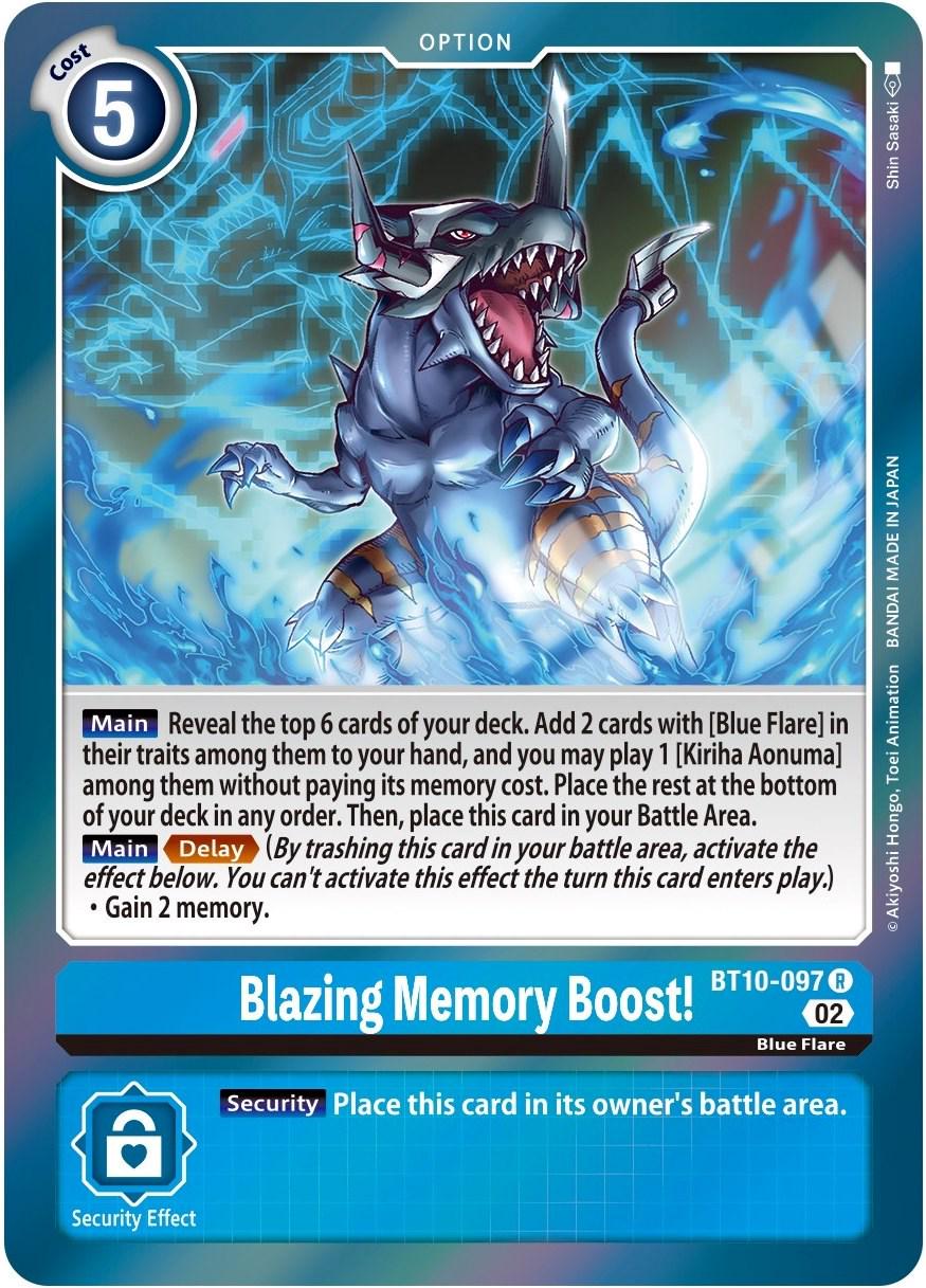 Blazing Memory Boost! [Foil] #BT10-097