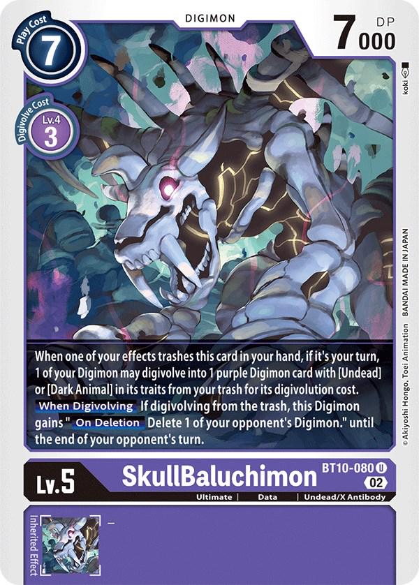SkullBaluchimon #BT10-080