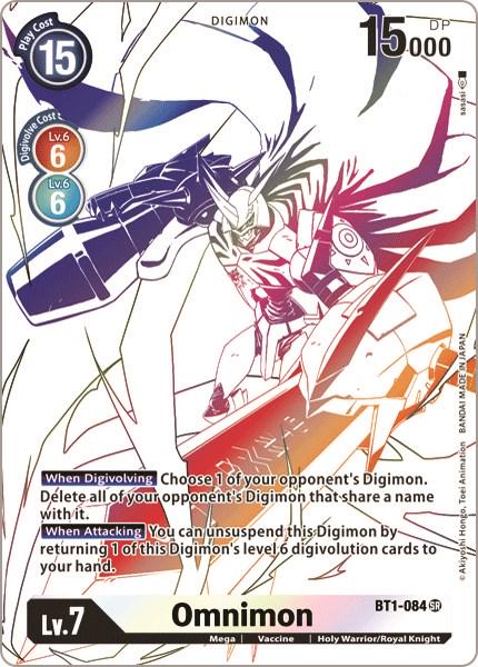 Omnimon [Alternate Art] #BT1-084