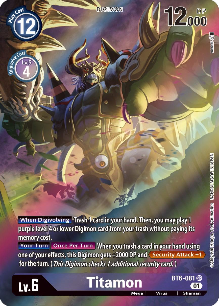 Titamon [Alternate Art] #BT6-081