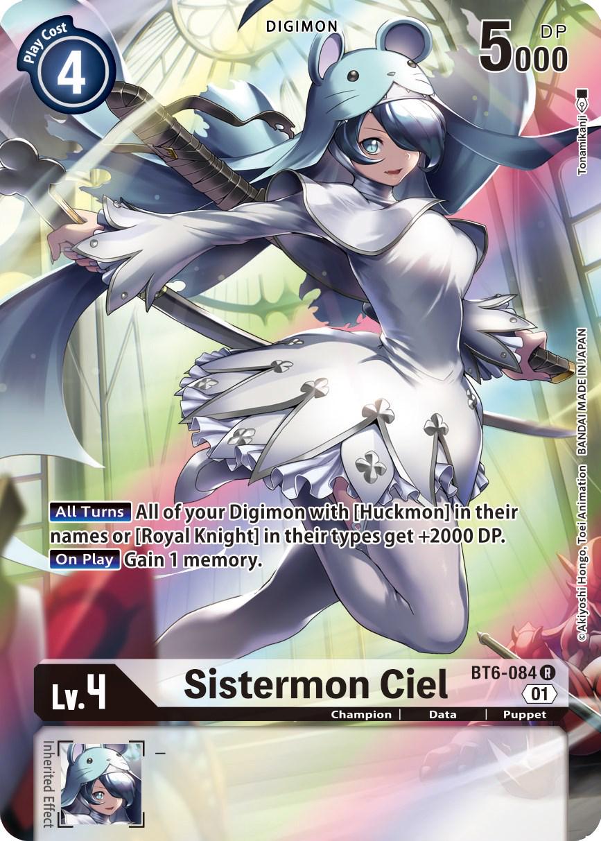 Sistermon Ciel [Alternate Art] #BT6-084