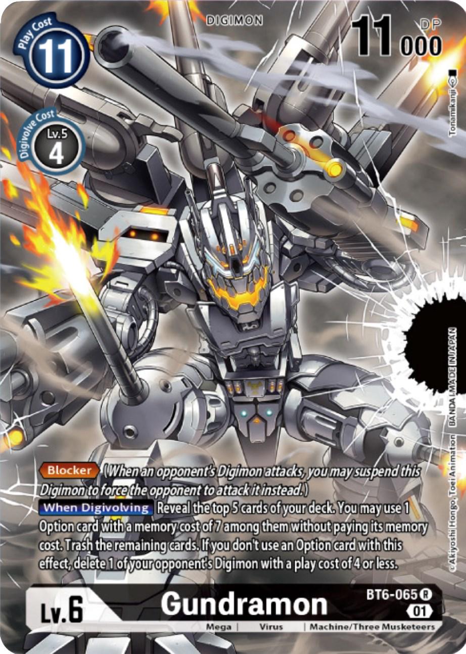 Gundramon [Digimon Card Game Deck Box Set] #BT6-065