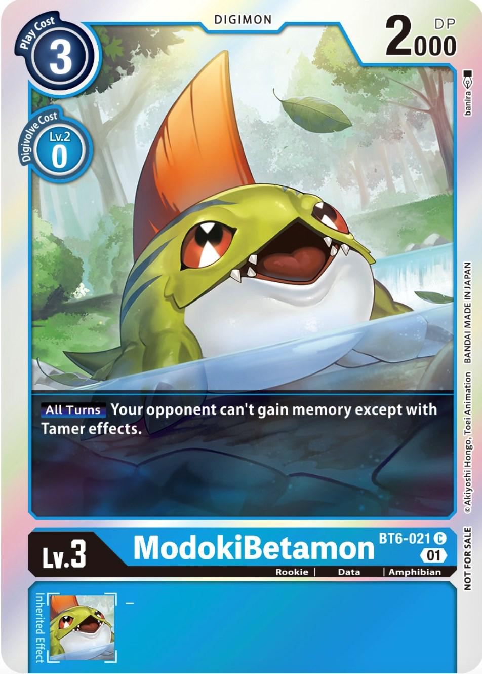 ModokiBetamon [Premium Deck Set Lucky Pack] #BT6-021
