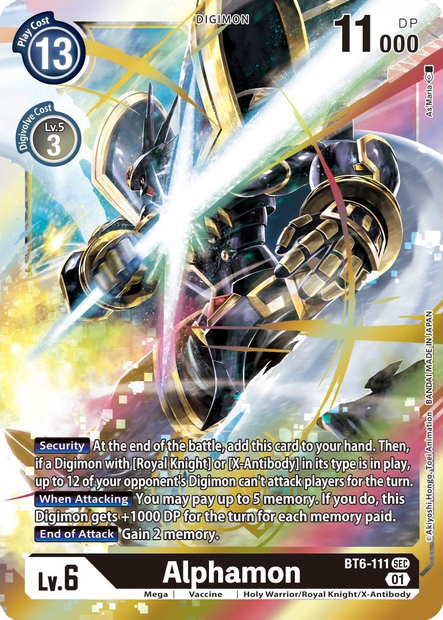 Alphamon #BT6-111