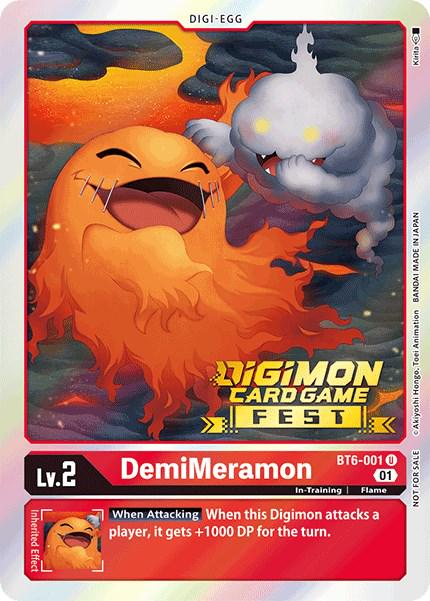 DemiMeramon [Game Fest] #BT6-001