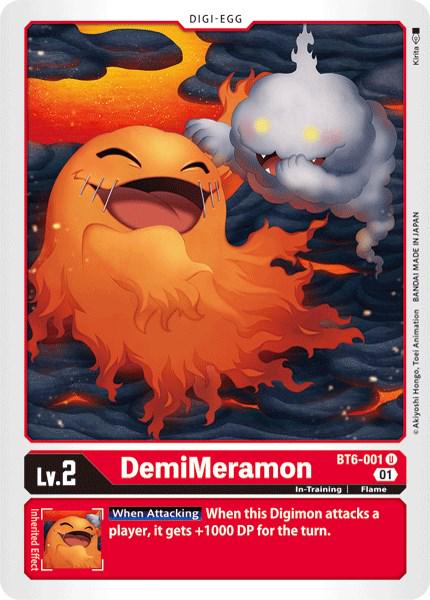 DemiMeramon #BT6-001