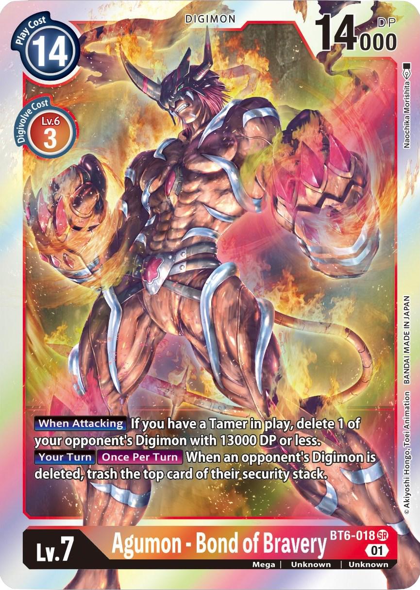 Agumon - Bond of Bravery #BT6-018