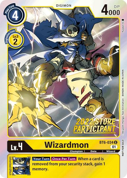 Wizardmon [Store Participant] #BT6-034
