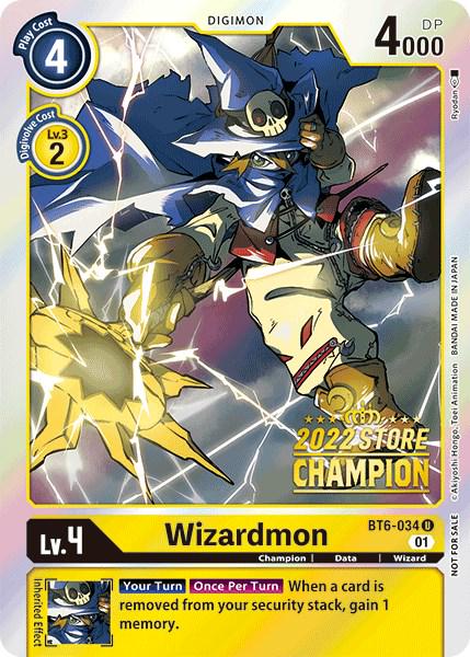 Wizardmon [Store Champion] #BT6-034