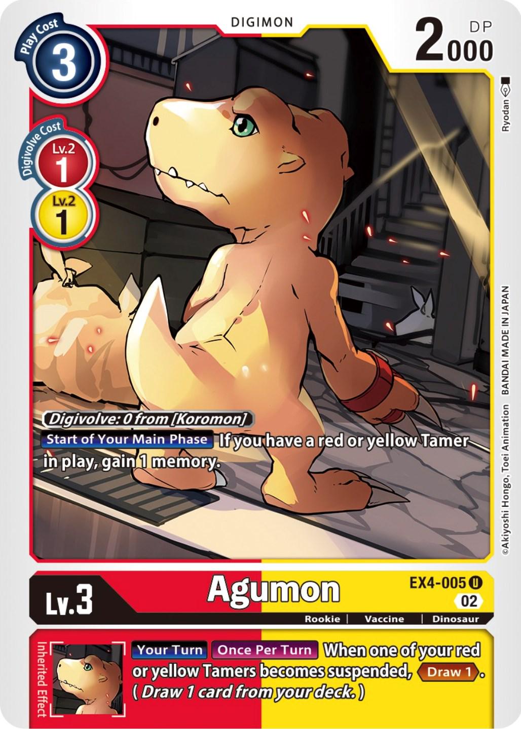 Agumon #EX4-005