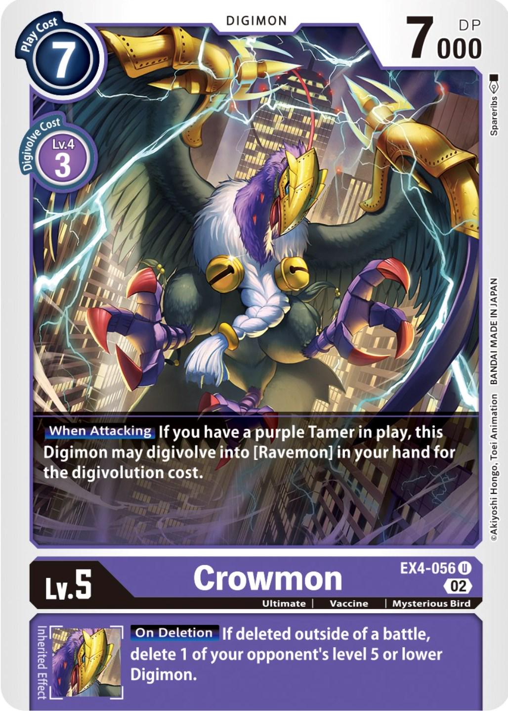 Crowmon #EX4-056