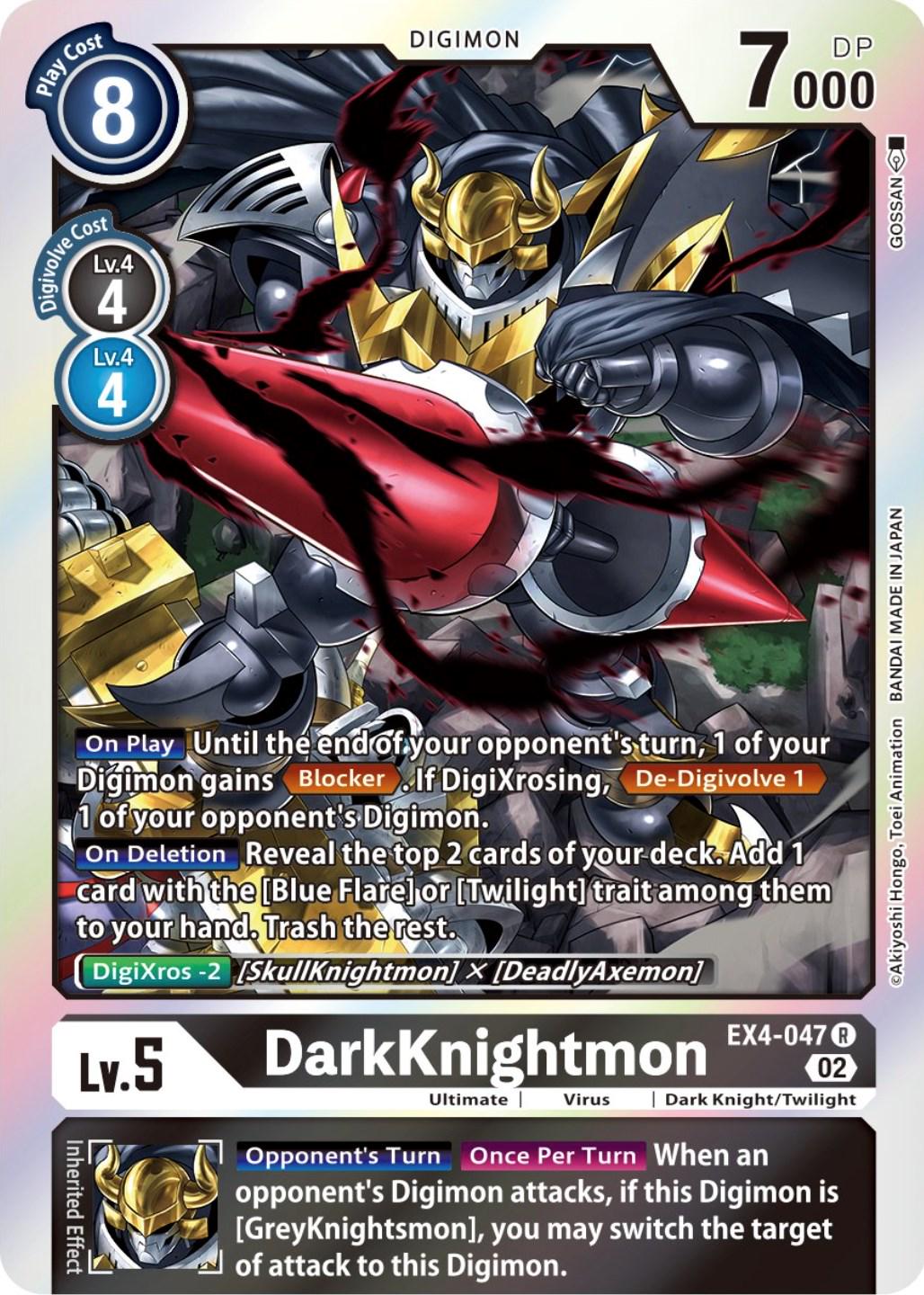 DarkKnightmon [Foil] #EX4-047