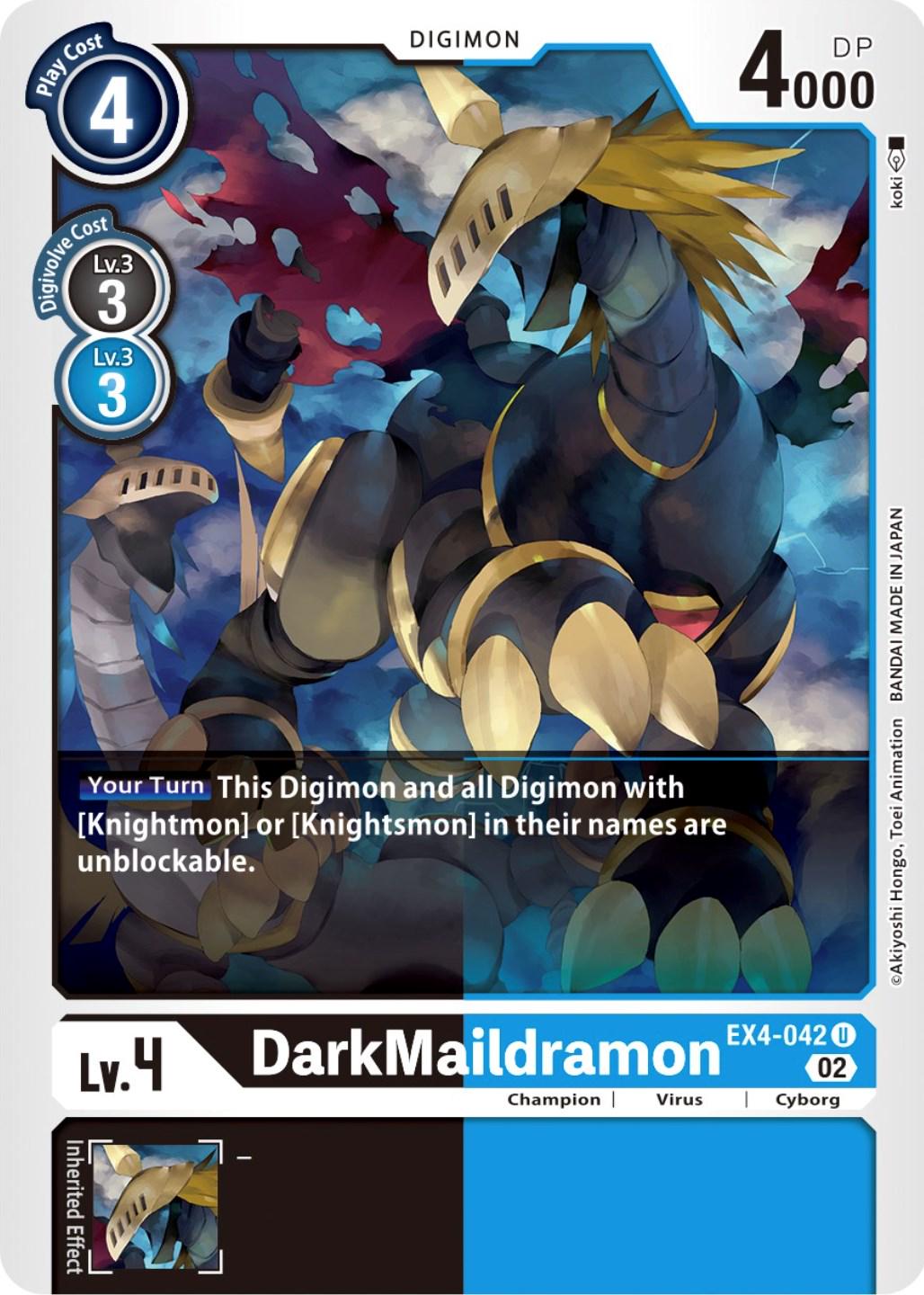 DarkMaildramon #EX4-042