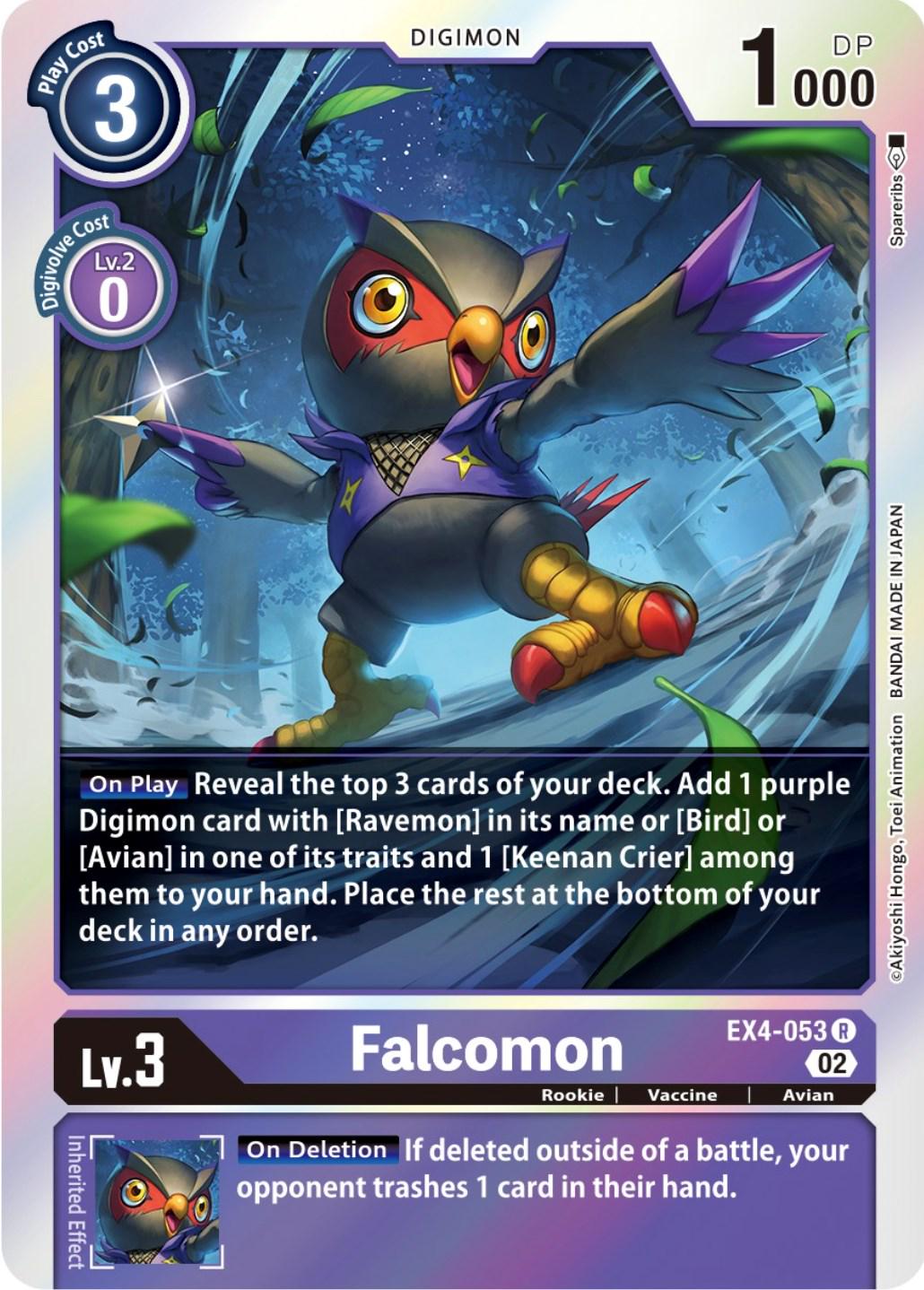 Falcomon [Foil] #EX4-053