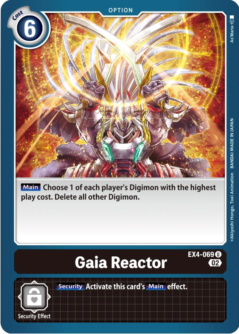 Gaia Reactor #EX4-069