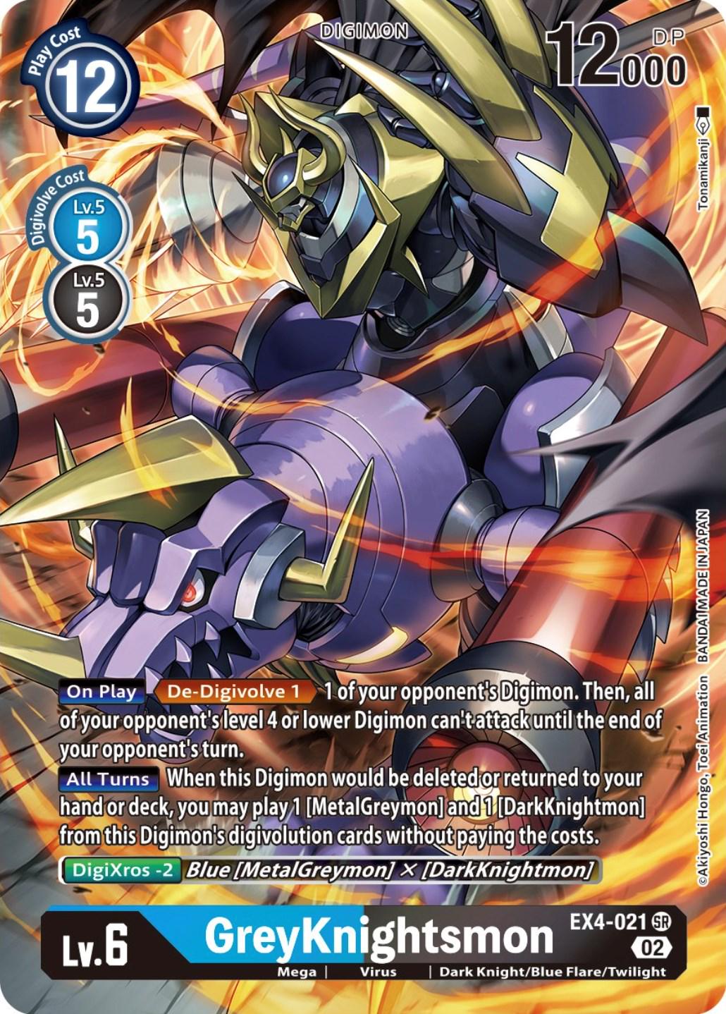 GreyKnightsmon [Alternate Art Foil] #EX4-021