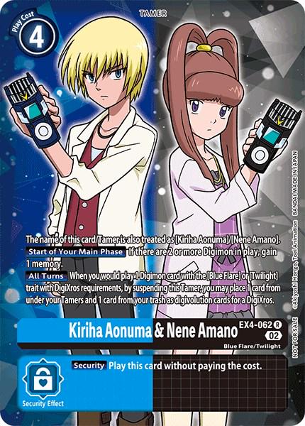 Kiriha Aonuma & Nene Amano [Alternate Art Foil] #EX4-062