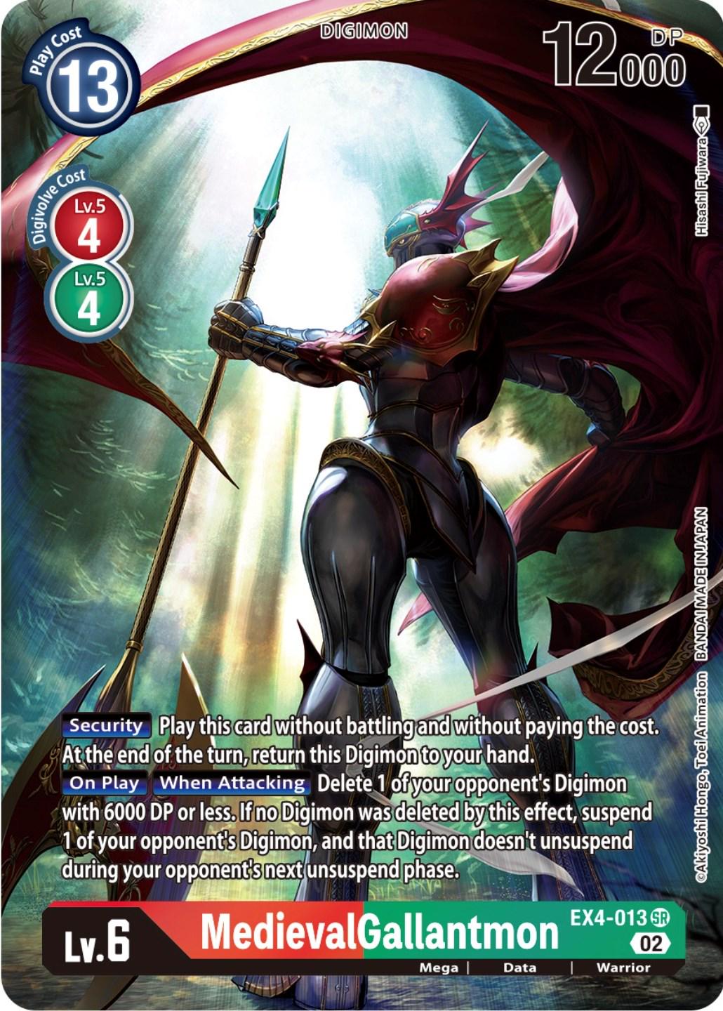 MedievalGallantmon [Alternate Art Foil] #EX4-013
