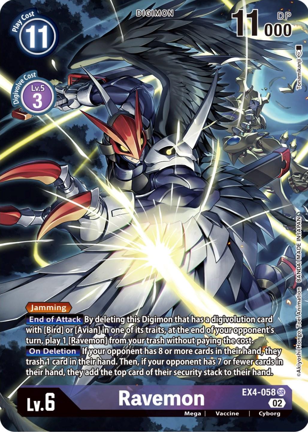 Ravemon [Alternate Art Foil] #EX4-058