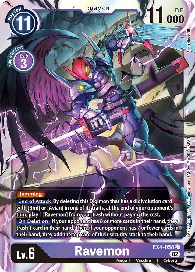 Ravemon [Foil] #EX4-058